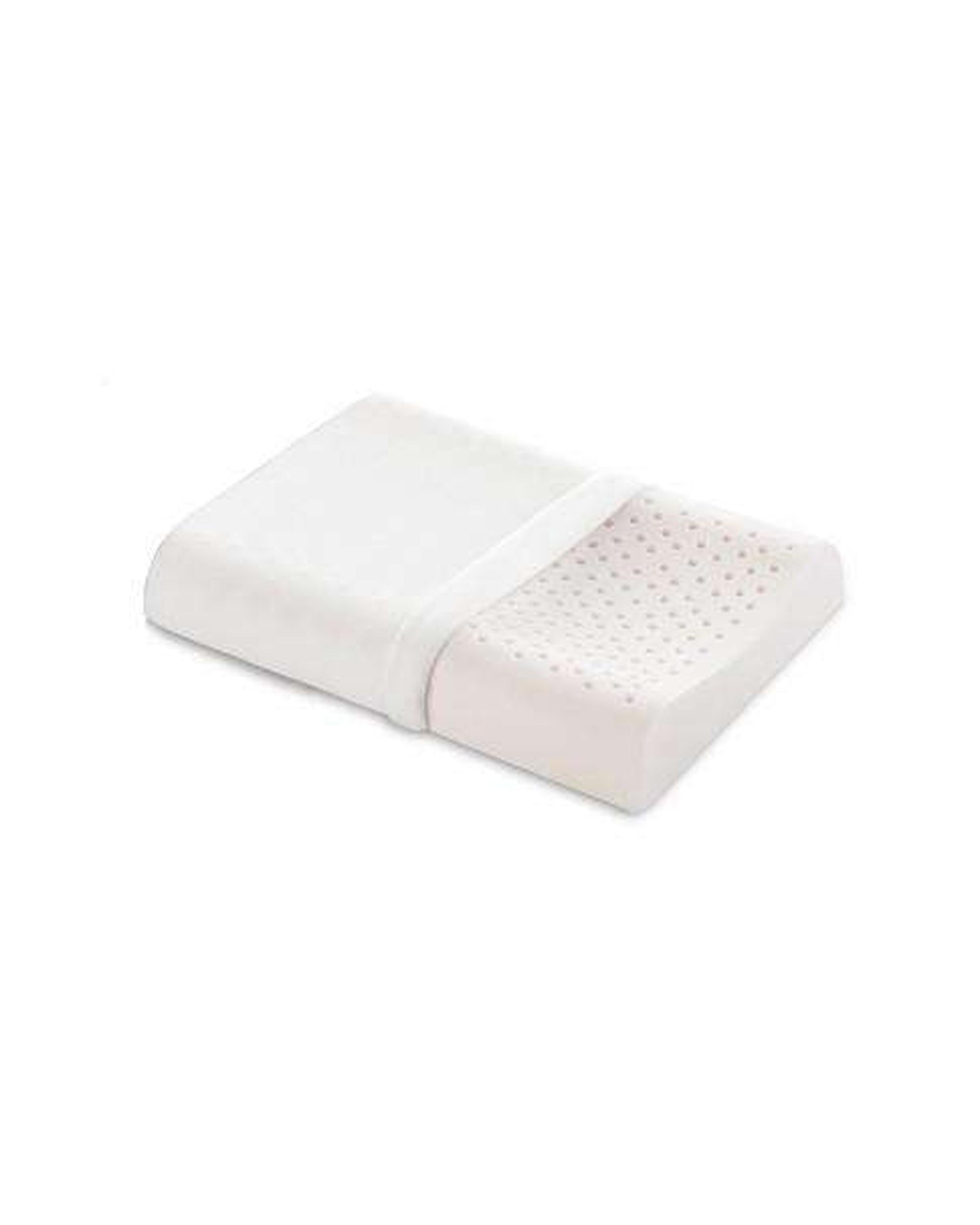 Giselle Pillows/Cushions Set of Two Curved Natural Latex Pillow