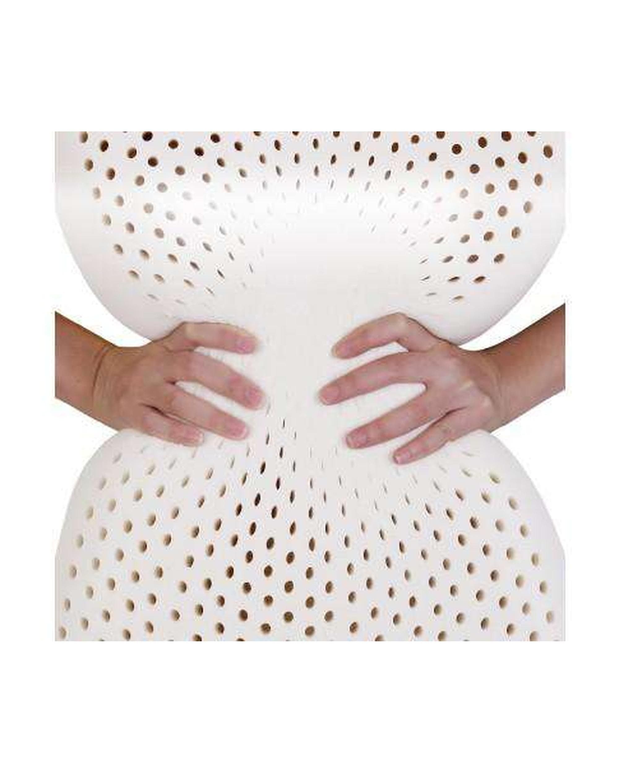 Giselle Pillows/Cushions Set of Two Natural Latex Pillow