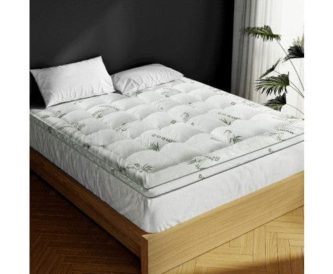 Giselle Mattress Topper Topper Mattress Toppers Bamboo Fabric Fibre Bed Pad Protector