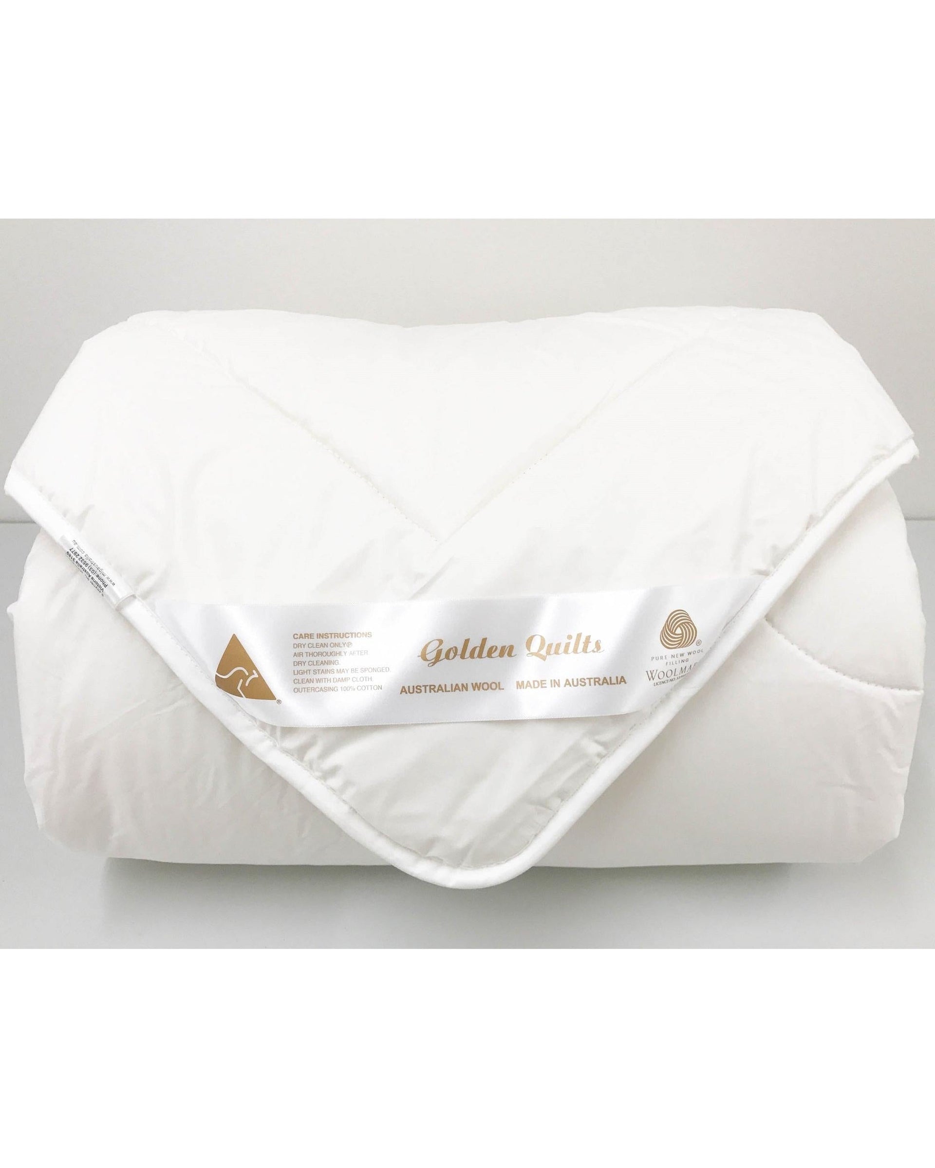 Golden Quilts Duvet/Quilt Golden Quilts 350GSM 100% Wool Quilt