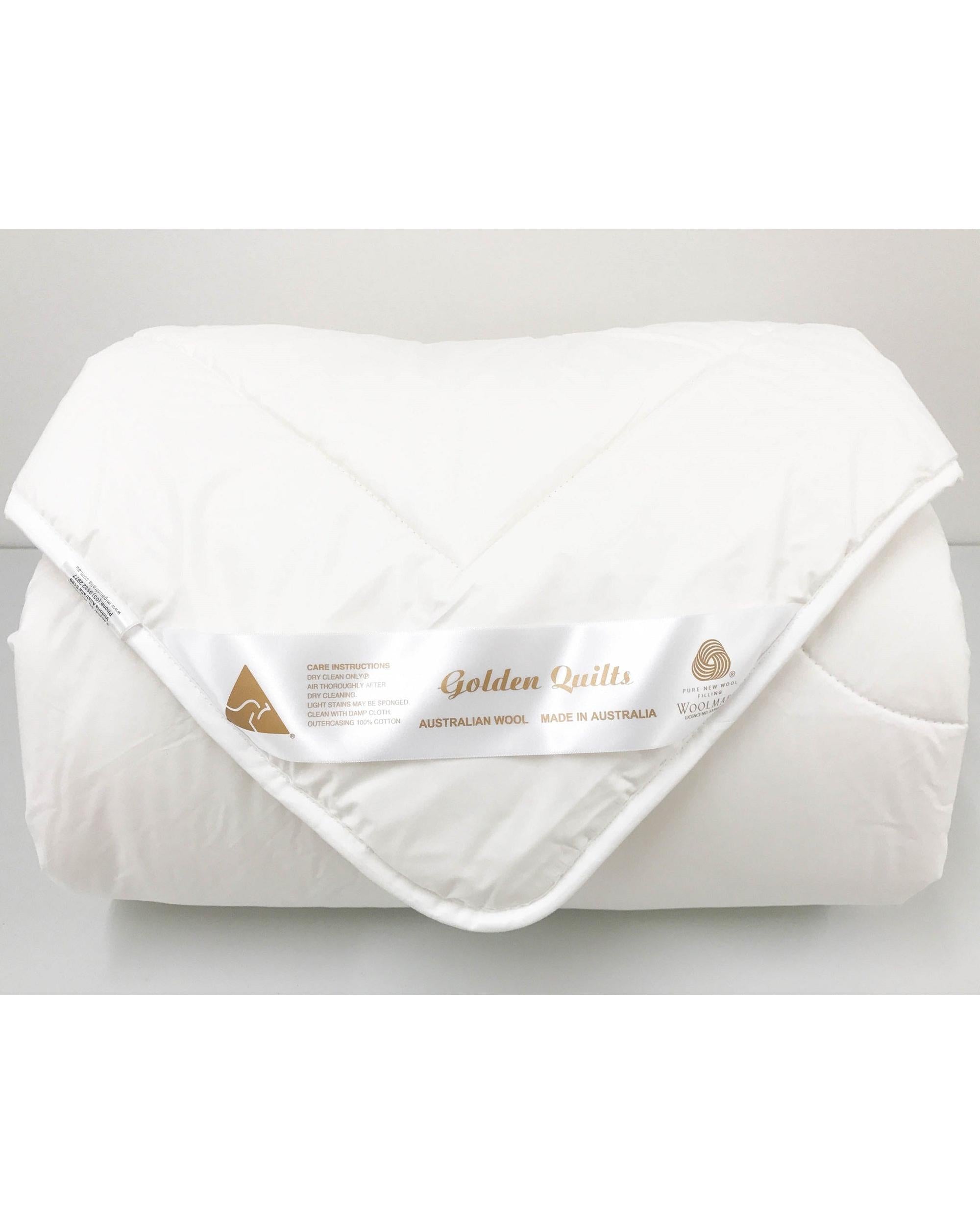 Golden Quilts Duvet/Quilt Golden Quilts 500GSM 100% Wool Quilt