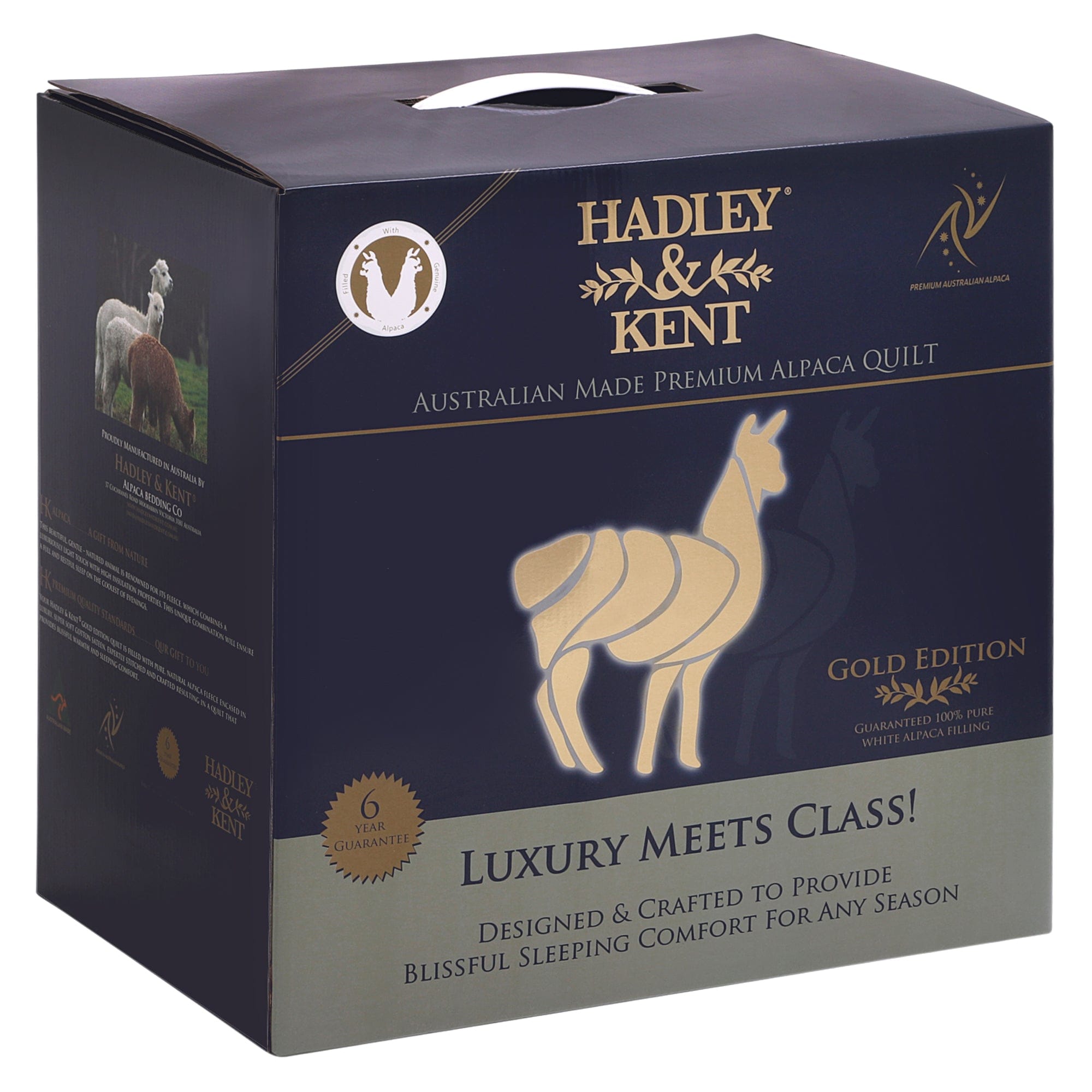 Hadley & Kent Duvet/Quilt Hadley & Kent Australian Alpaca/Down Quilt - 350GSM