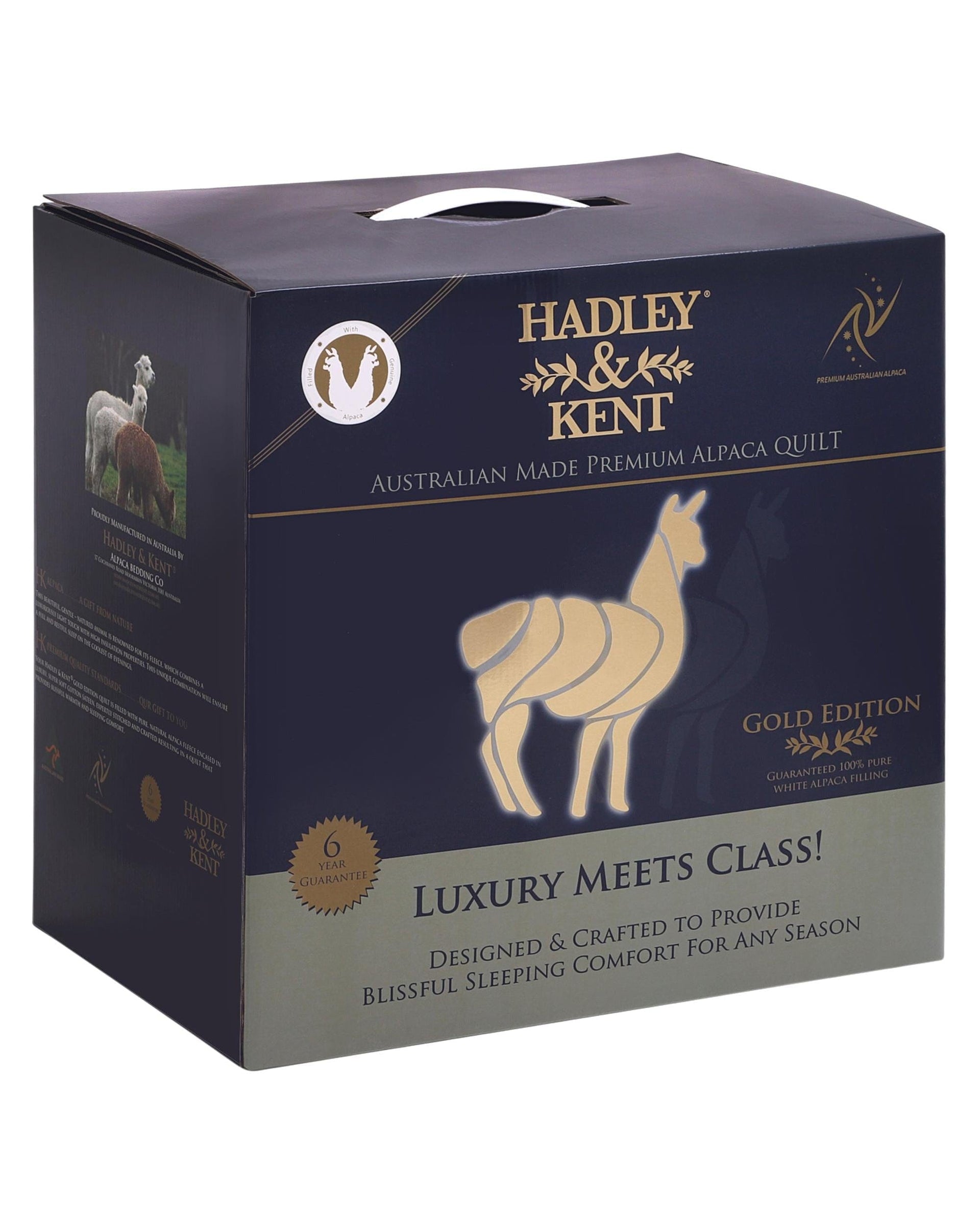 Hadley & Kent Duvet/Quilt Hadley & Kent Australian Alpaca/Wool Quilt - 500GSM
