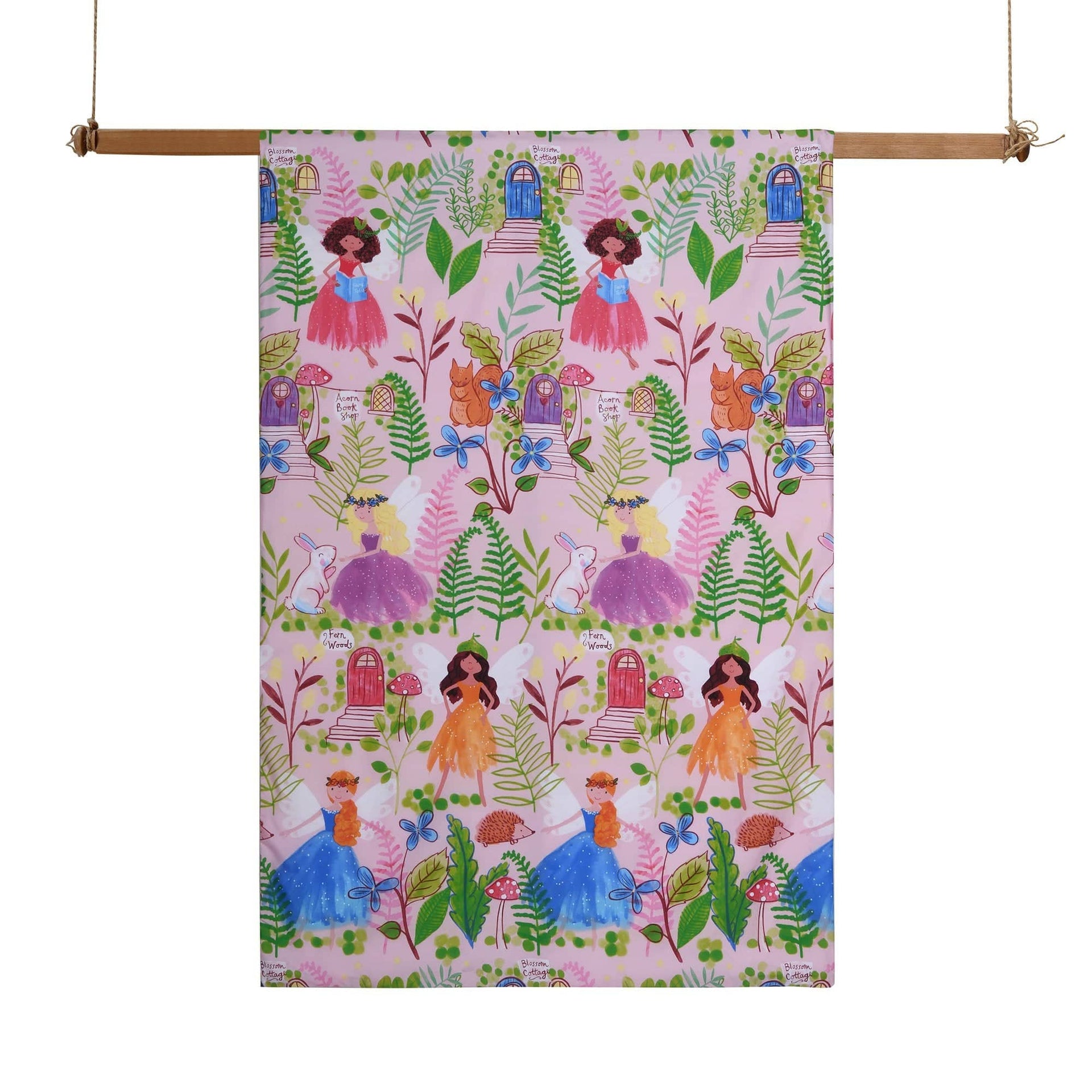 Happy Kids Bedding Quilt Cover Happy Kids Fairy Tales Glow-in-the-Dark Quilt Cover Set