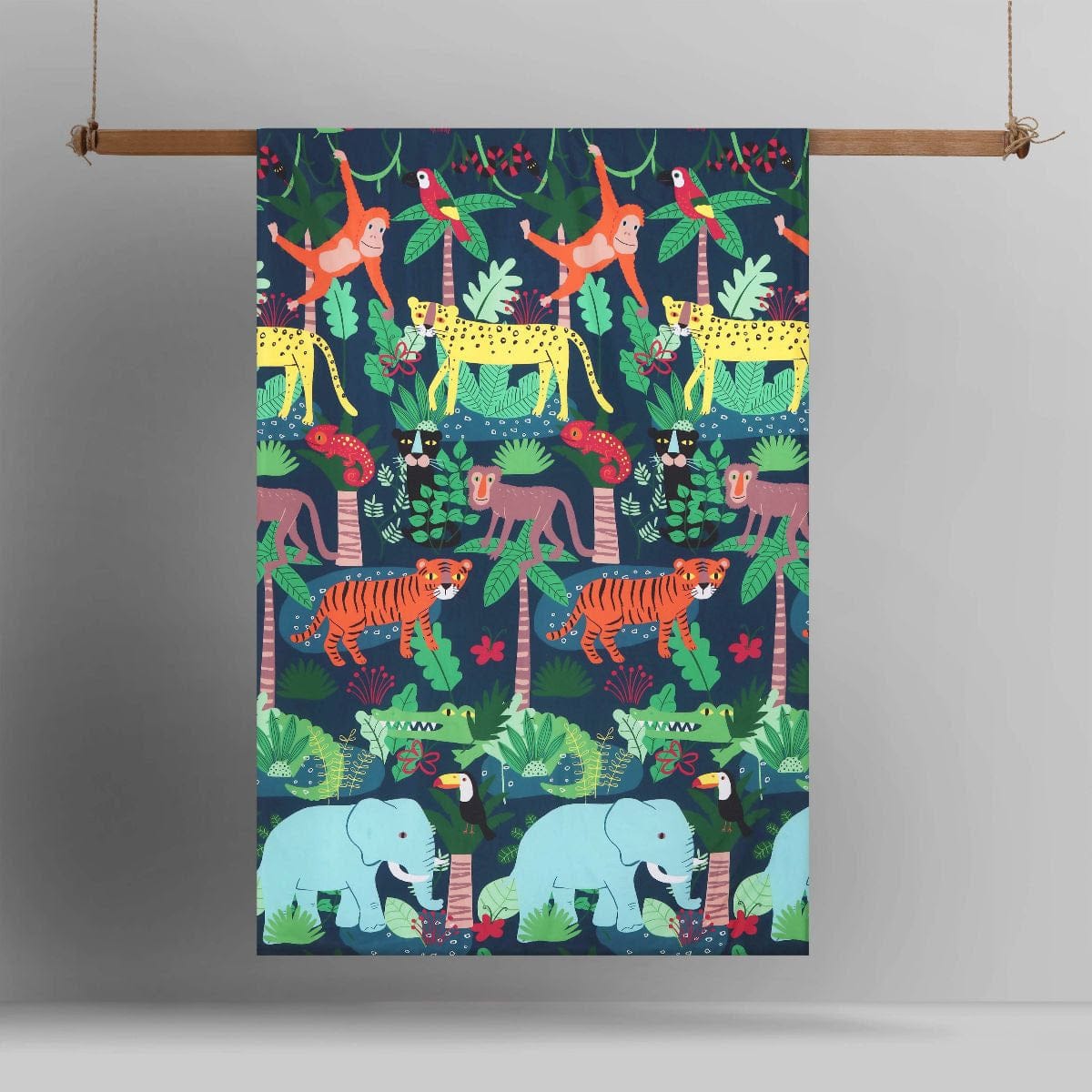 Happy Kids Bedding Quilt Cover Happy Kids Rainforest Glow in the Dark Quilt Cover Set