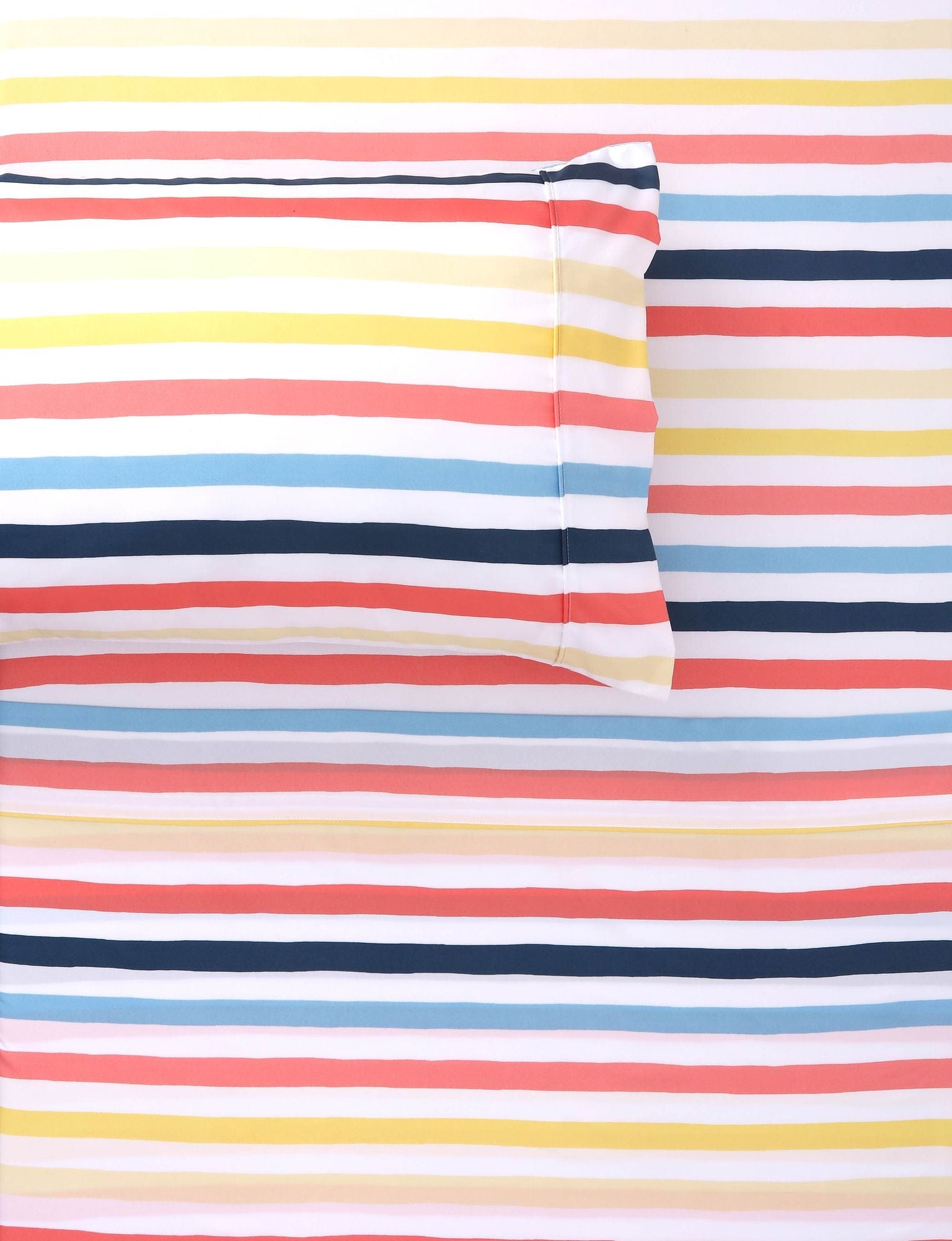Happy Kids Bedding Bed Sheets Happy Kids Seaside Printed Microfibre Sheet Set