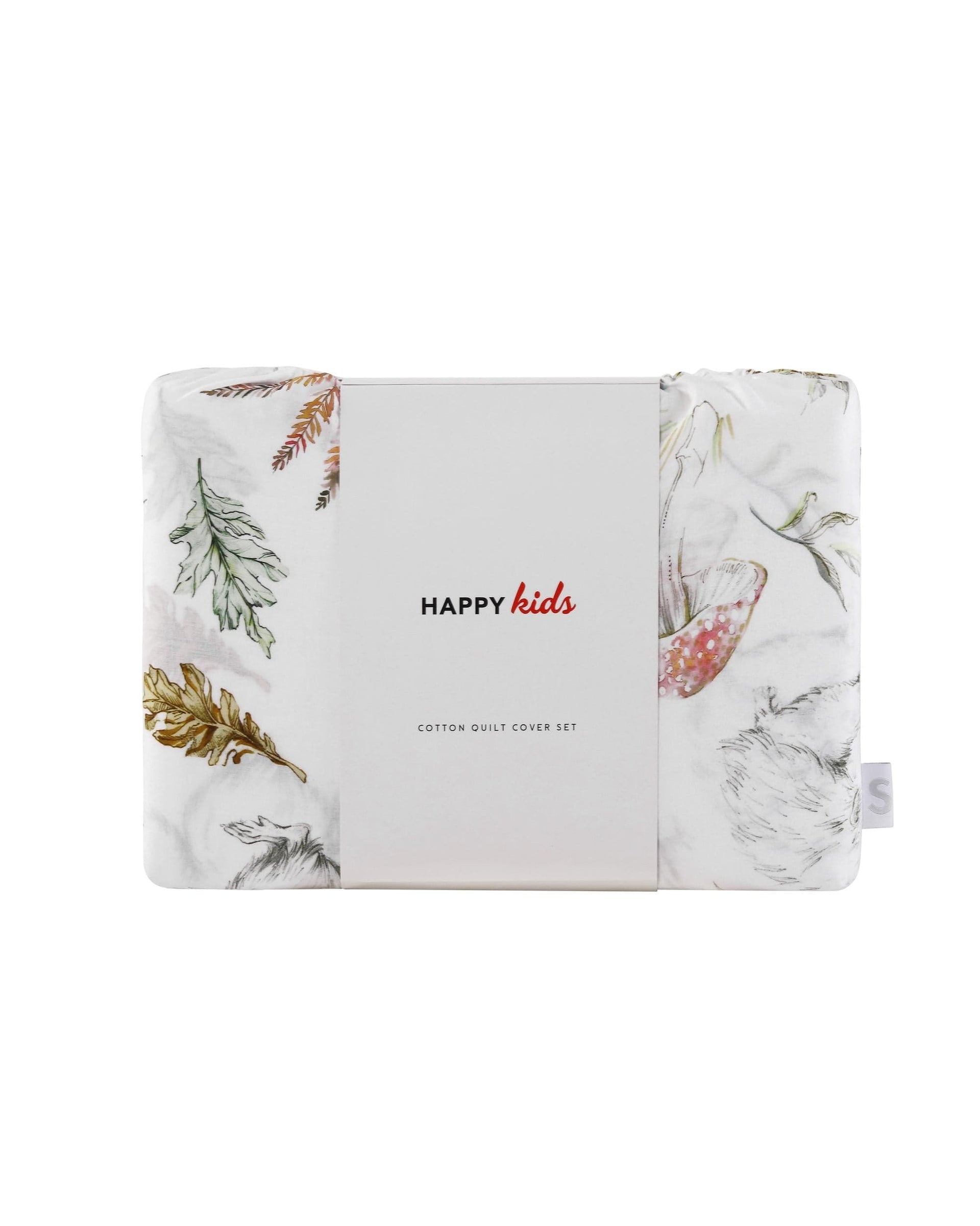 Happy Kids Bedding Quilt Cover Happy Kids Story Time White Cotton Digital Printed Quilt Cover Set