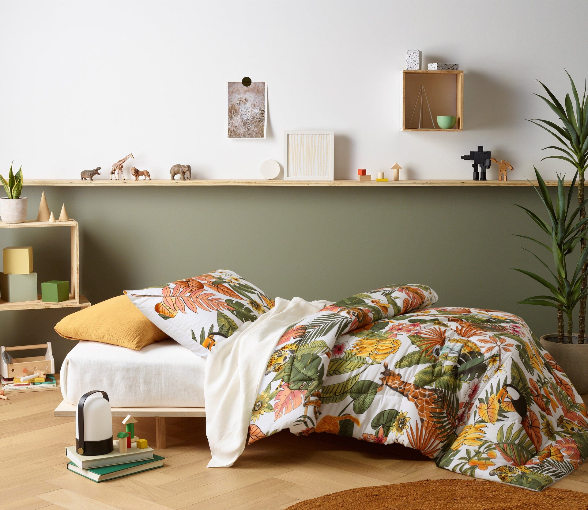 Happy Kids Bedding Comforter Happy Kids Taronga Cotton Digital Printed Comforter Set - Single