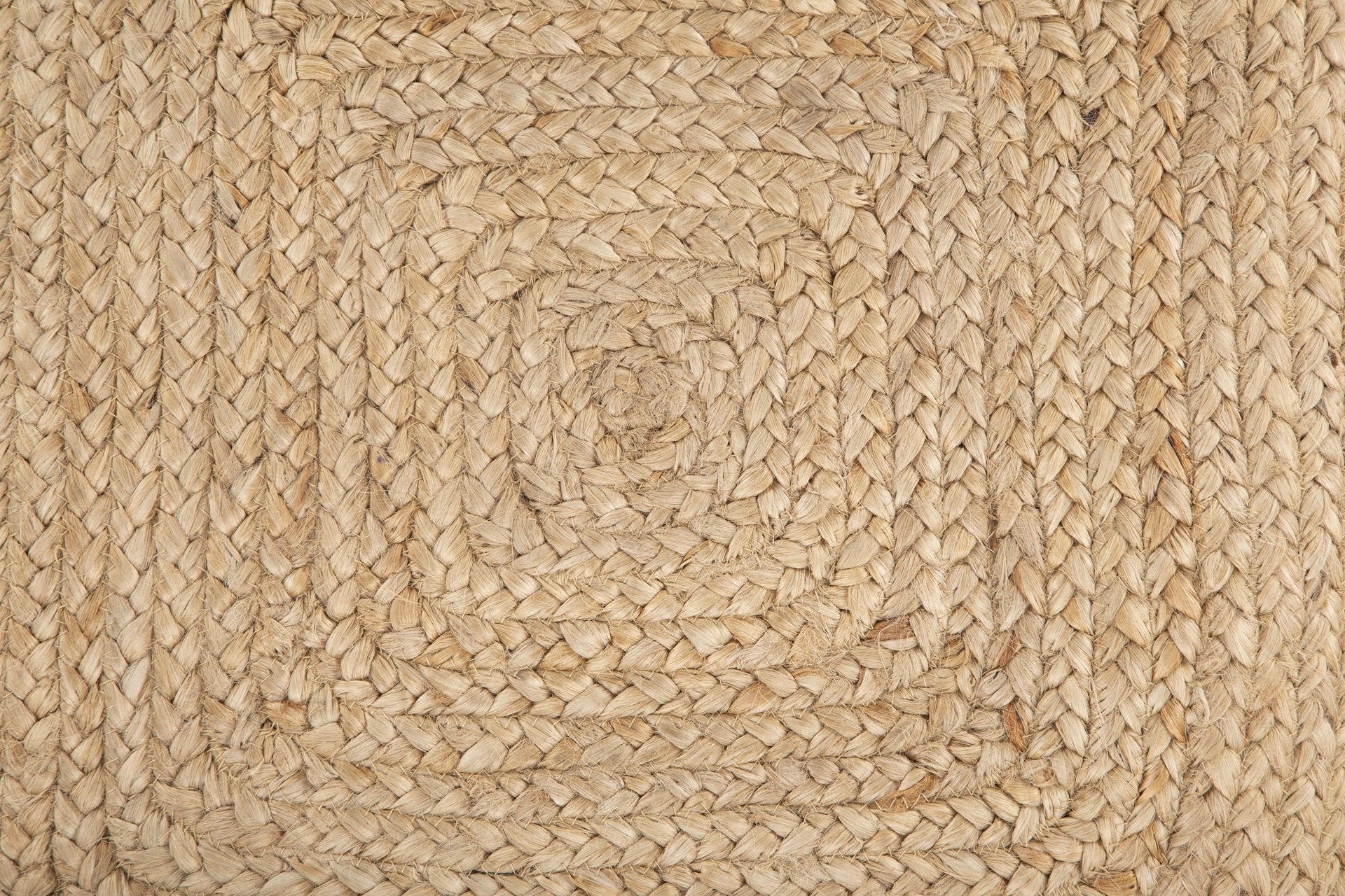 Ava Jute Pouf NATURAL Big Bedding Australia