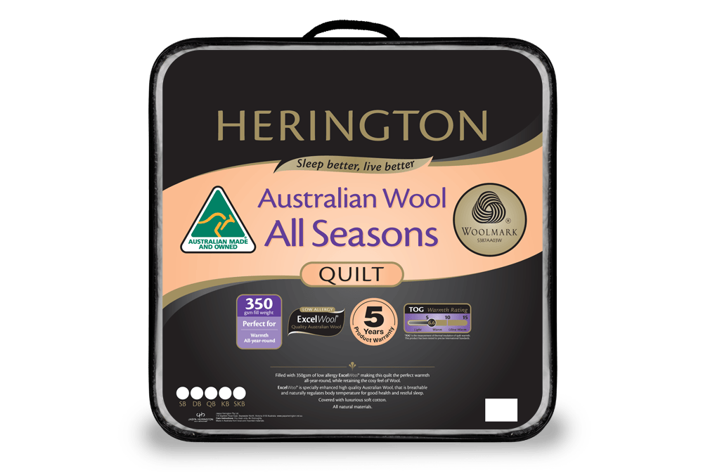Herington Duvet/Quilt Herington All Seasons Wool Quilt
