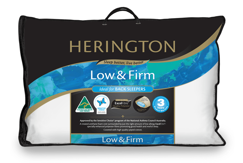 Herington Pillows/Cushions Herington Low & Firm Non Gusseted Pillow