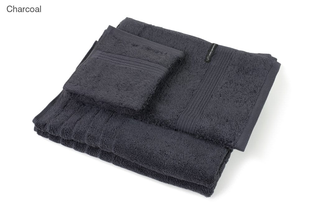 Herington Bathroom Towel Sets Jaspa Herington Egyptian Cotton BATH TOWELS – ACCESSORY PACK -  Charcoal
