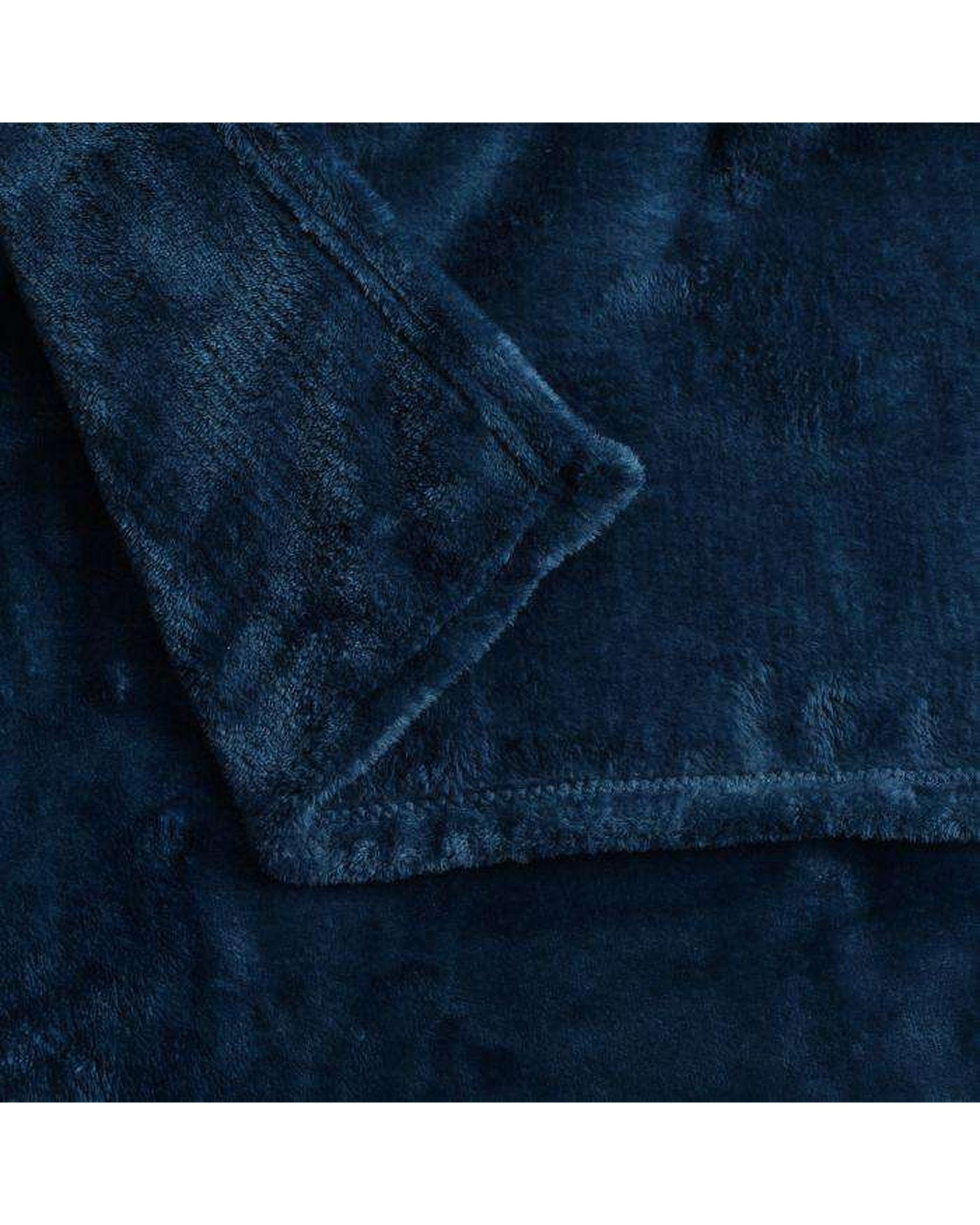 Accessorize Ink Blue Blankets Blush Accessorize