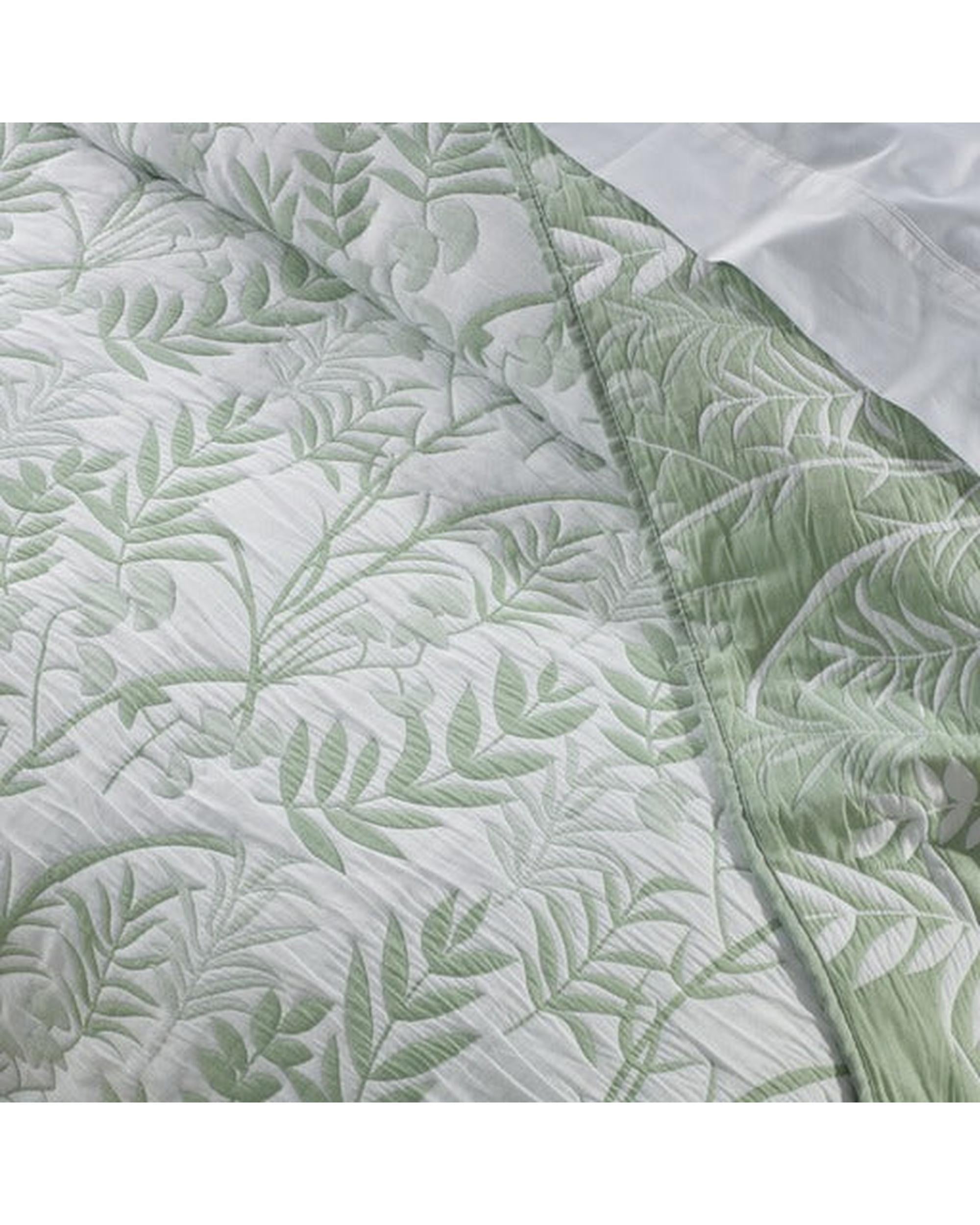 Bianca Bedding Eden Sage Polyester/Cotton Bedspread Set Bianca Bedding