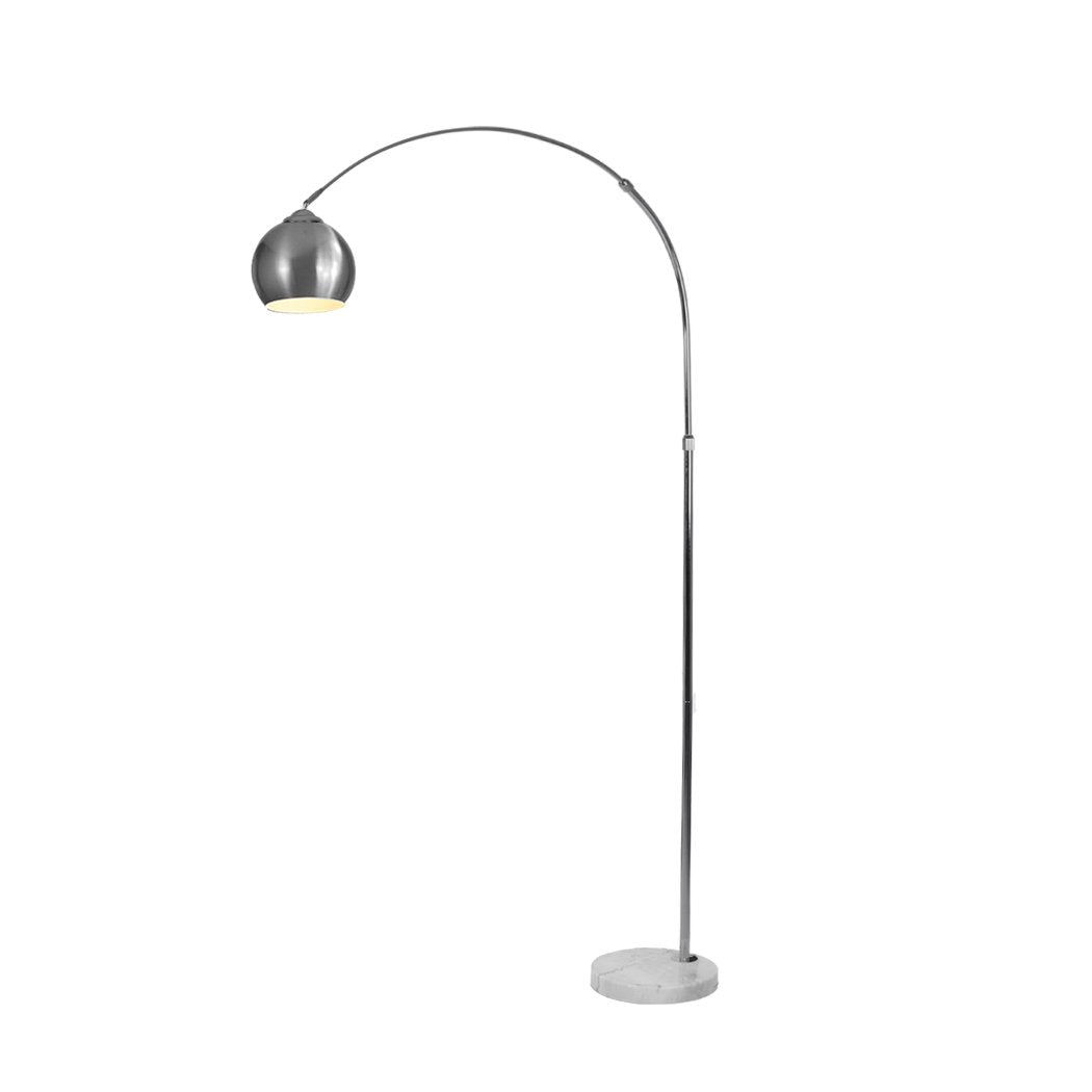 Modern LED Floor Lamp Stand Reading Light Height Adjustable Indoor Marble Base Big Bedding Australia