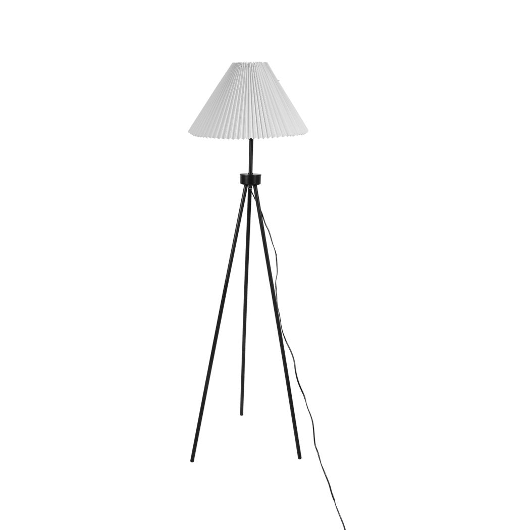 Modern LED Floor Lamp Stand Reading Light Decoration Indoor Classic Linen Fabric Big Bedding Australia