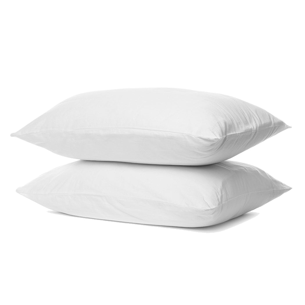Luxury Goose Feather Pillows - Full Support Dreamz