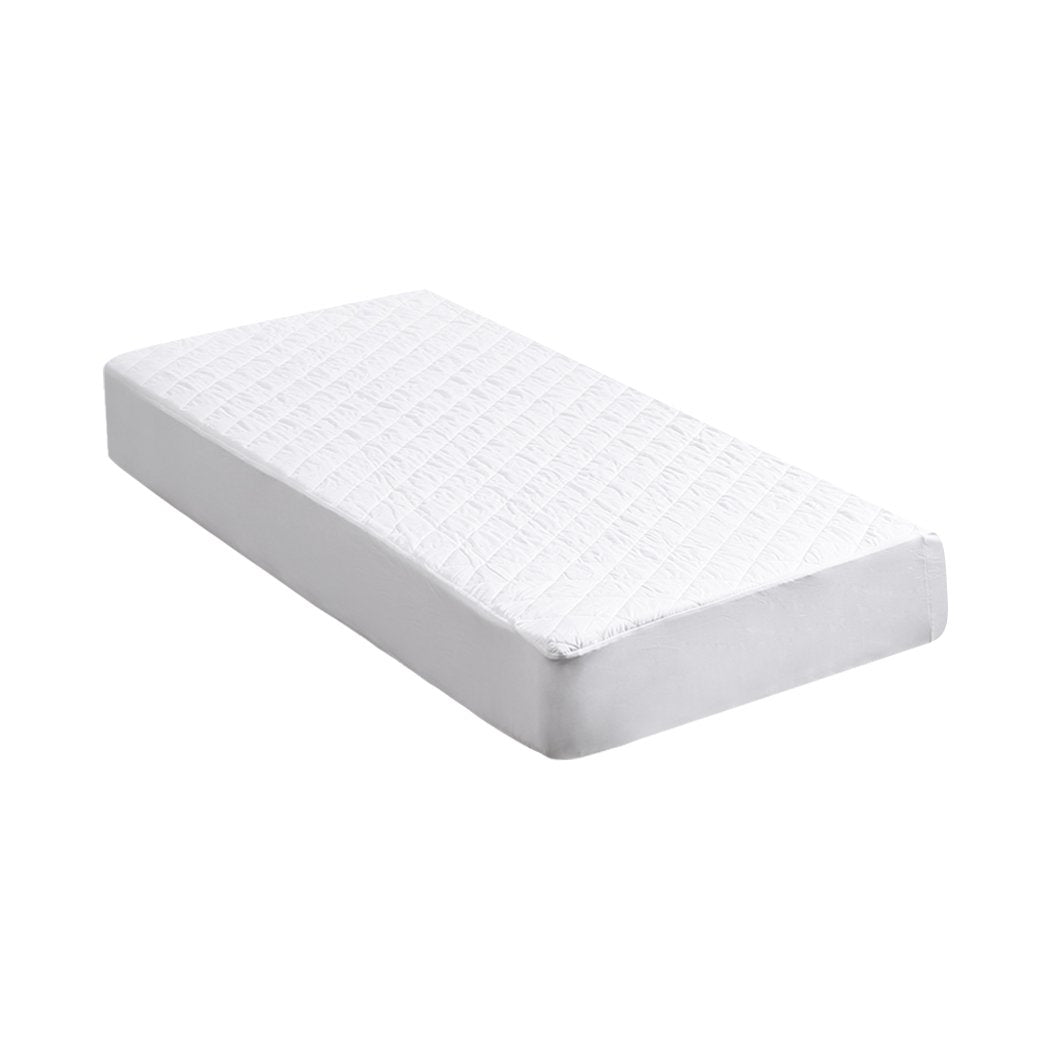 Fully Fitted Waterproof Microfiber Mattress Protector in Single Size Dreamz