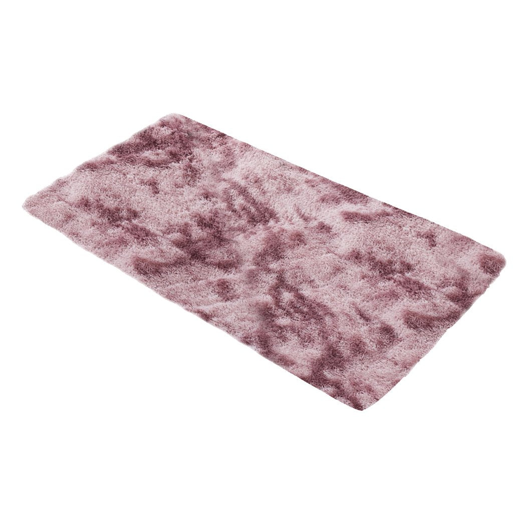 Floor Rug Shaggy Rugs Soft Large Carpet Area Tie-dyed Noon TO Dust 80x120cm Big Bedding Australia