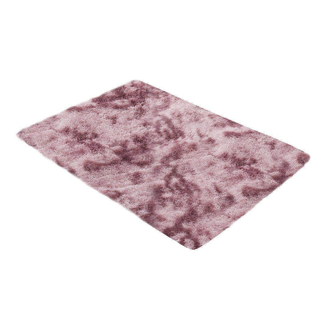 Floor Rug Shaggy Rugs Soft Large Carpet Area Tie-dyed Noon TO Dust 120x160cm Big Bedding Australia