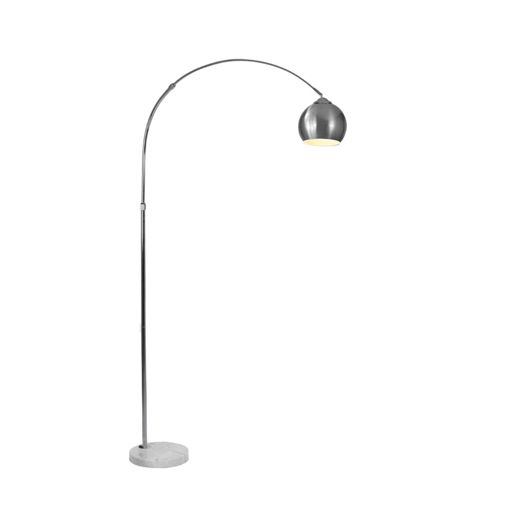 Modern LED Floor Lamp Stand Reading Light Height Adjustable Indoor Marble Base Big Bedding Australia