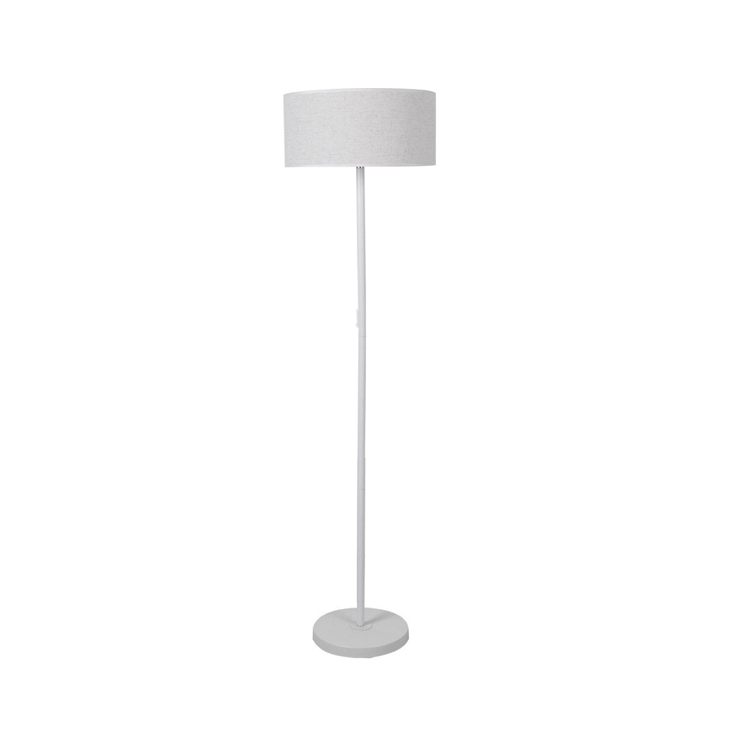 Modern LED Floor Lamp Stand Reading Light Decoration Indoor Classic Linen Fabric Big Bedding Australia