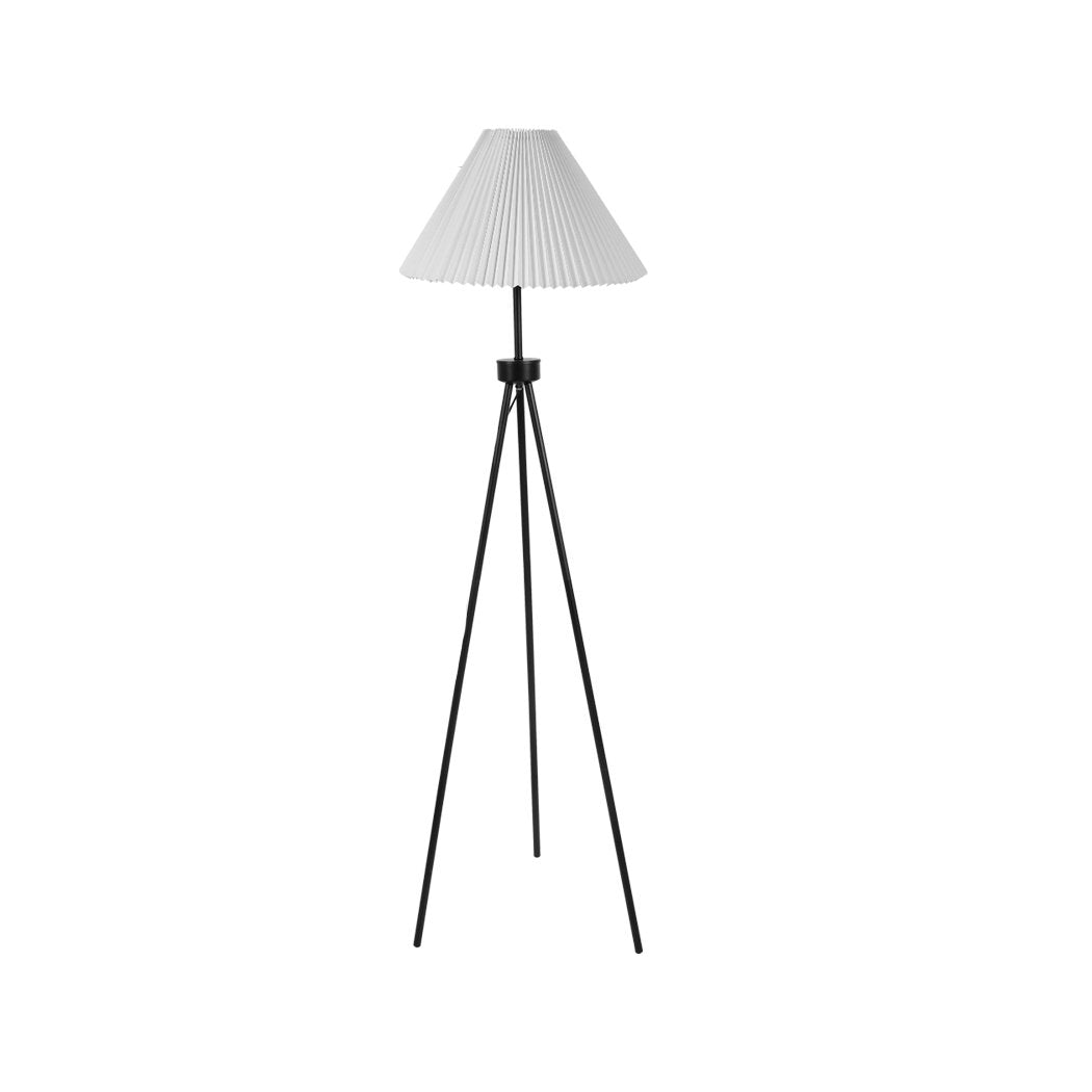 Modern LED Floor Lamp Stand Reading Light Decoration Indoor Classic Linen Fabric Big Bedding Australia
