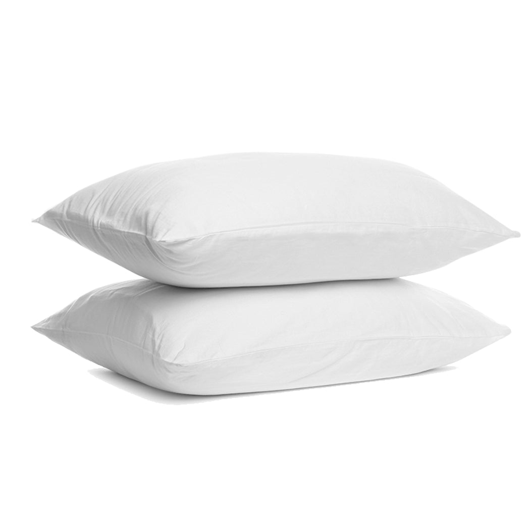 Luxury Goose Feather Pillows - Full Support Dreamz