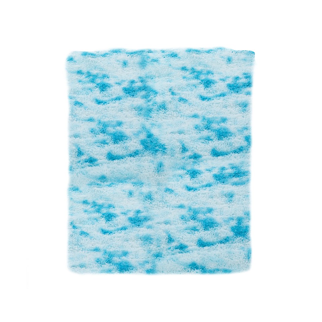 Floor Rug Shaggy Rugs Soft Large Carpet Area Tie-dyed Maldives 160x230cm Big Bedding Australia