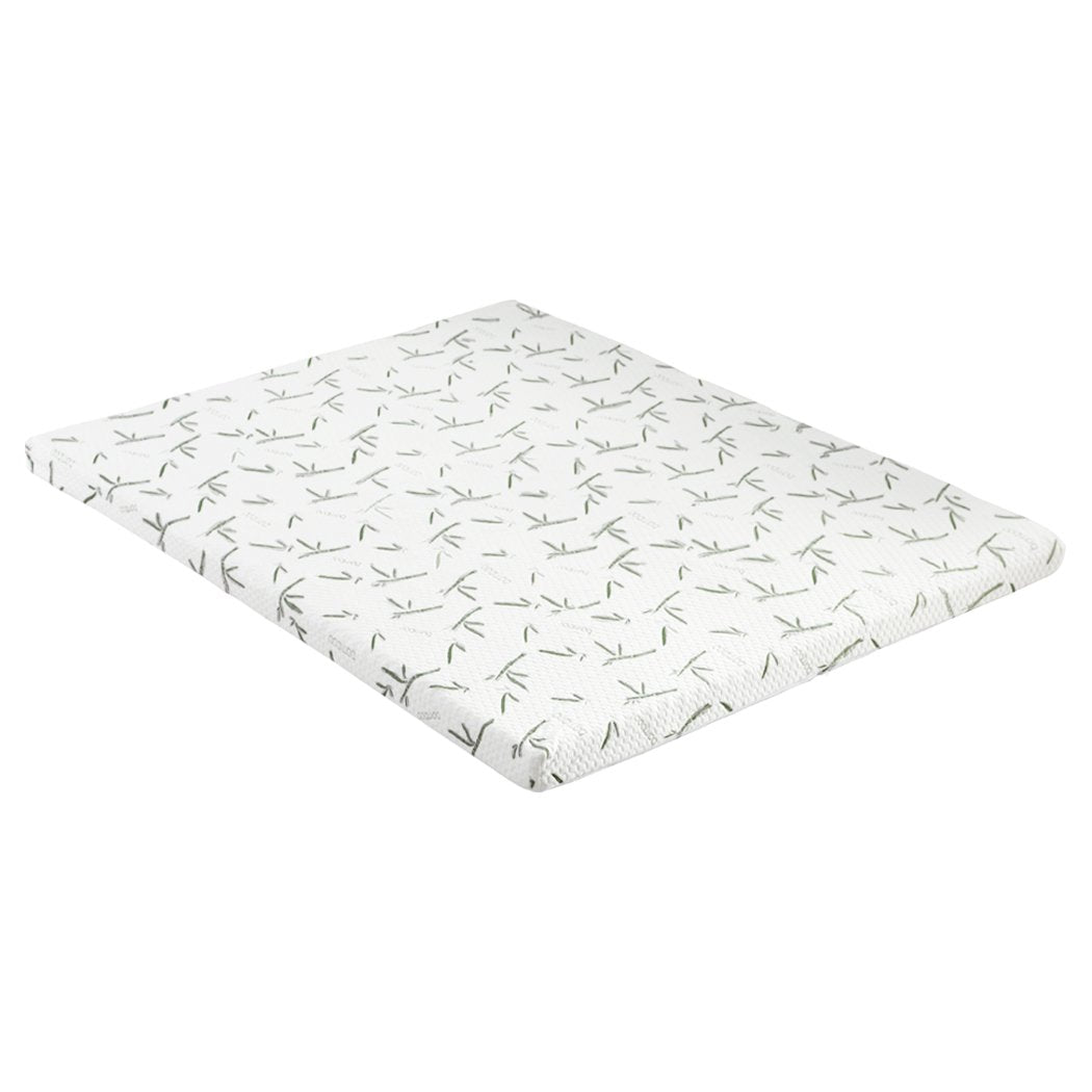 8cm Bedding Cool Gel Memory Foam Bed Mattress Topper Bamboo Cover Queen Dreamz