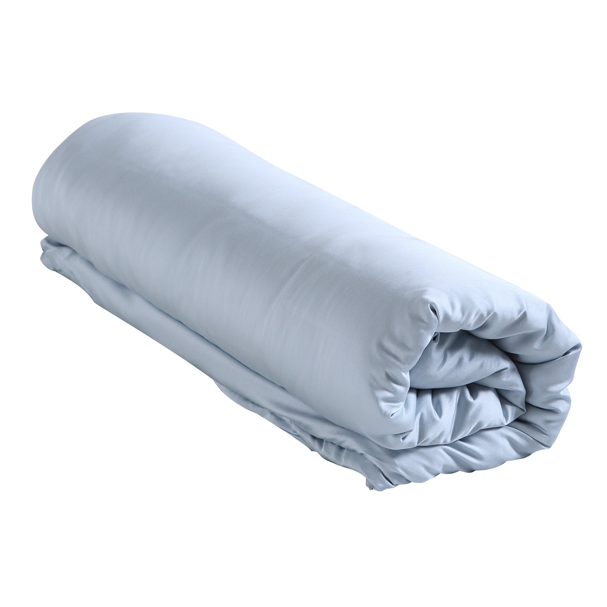 2KG Kids Anti Anxiety Weighted Blanket Bamboo Fiber Cover Pillowcase Blue Dreamz