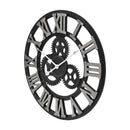 Chic Large Art Wall Clock Rustic Iron Metal Vintage Industrial luxury French Big Bedding Australia