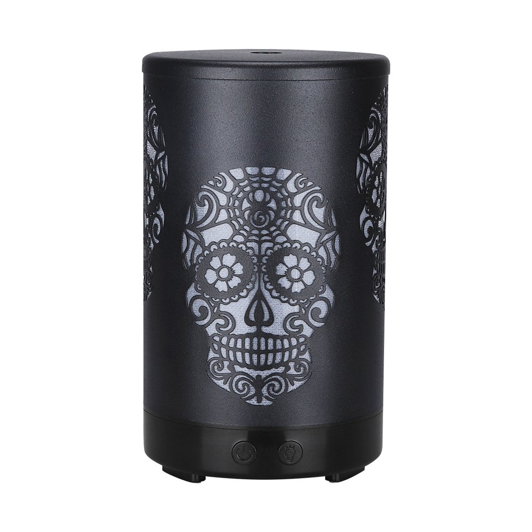 Aroma Diffuser Aromatherapy Ultrasonic Humidifier Essential Oil Purifier Skull Big Bedding Australia