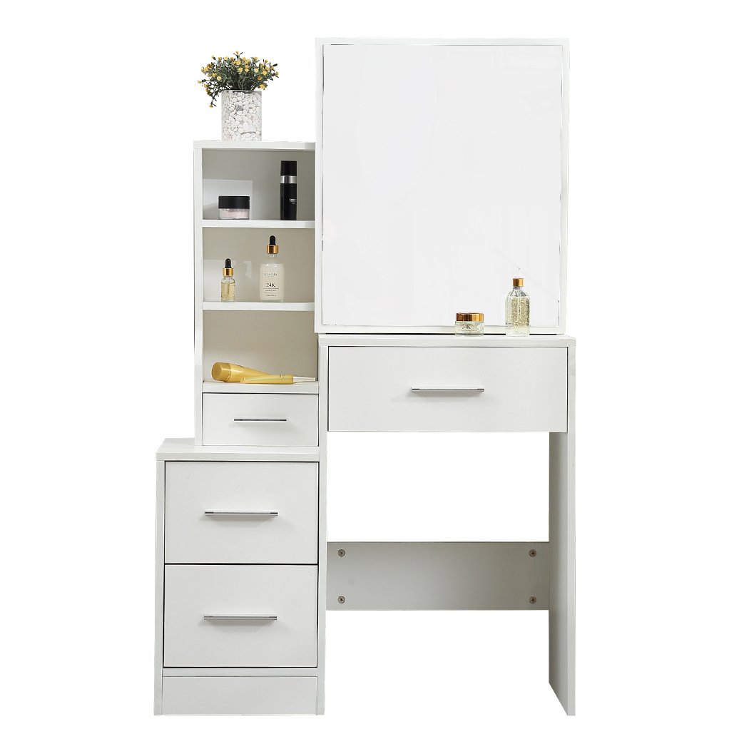 Dressing Table Set Stool Mirrors Jewellery Cabinet Makeup Organizer Levede