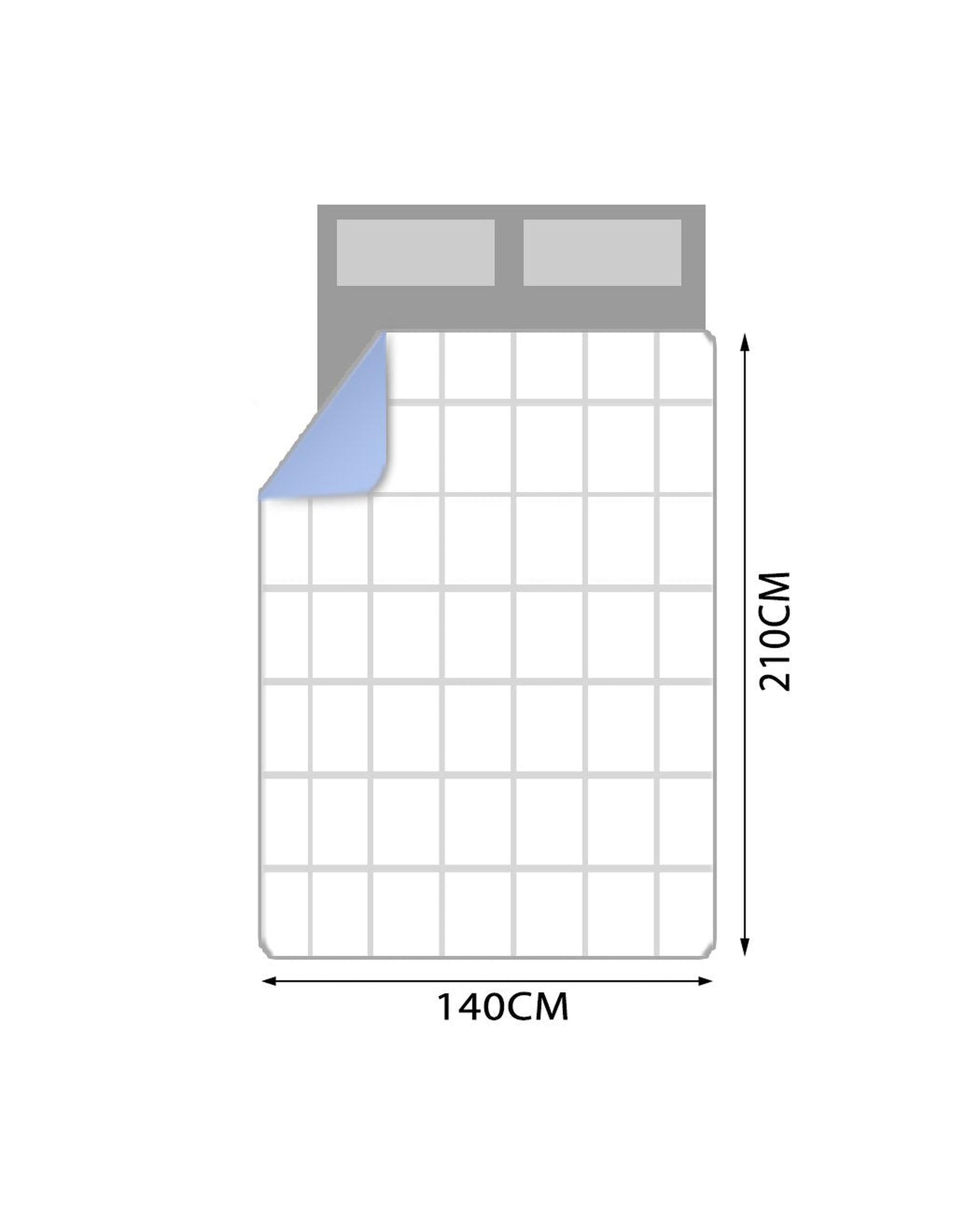 200GSM All Season Bamboo Winter Summer Quilt Duvet Doona Soft Singe Size Dreamz