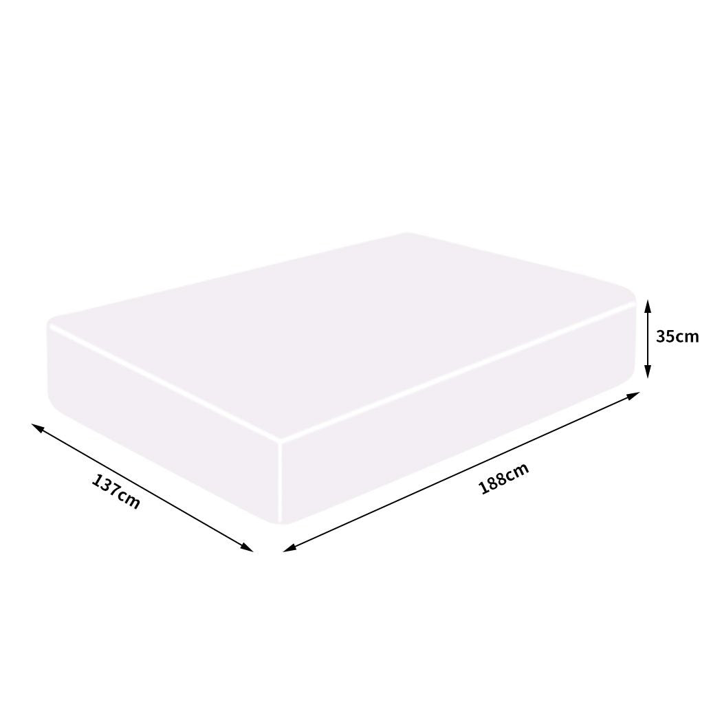 Mattress Protector Topper 70% Bamboo Hypoallergenic Sheet Cover Double Dreamz