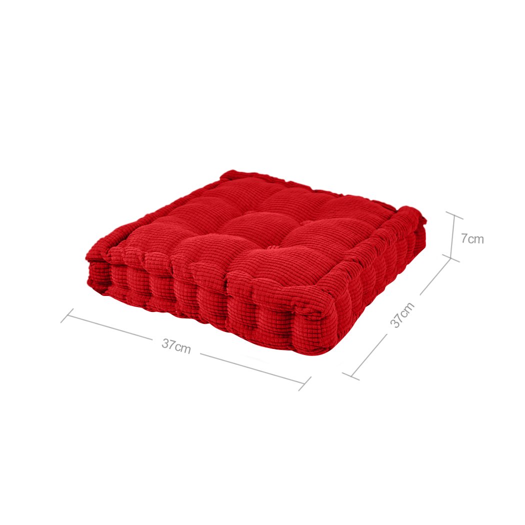 Indoor Outdoor Seat Cushion Home Office Ultra Soft Square Chair Mat Sofa Pad Big Bedding Australia