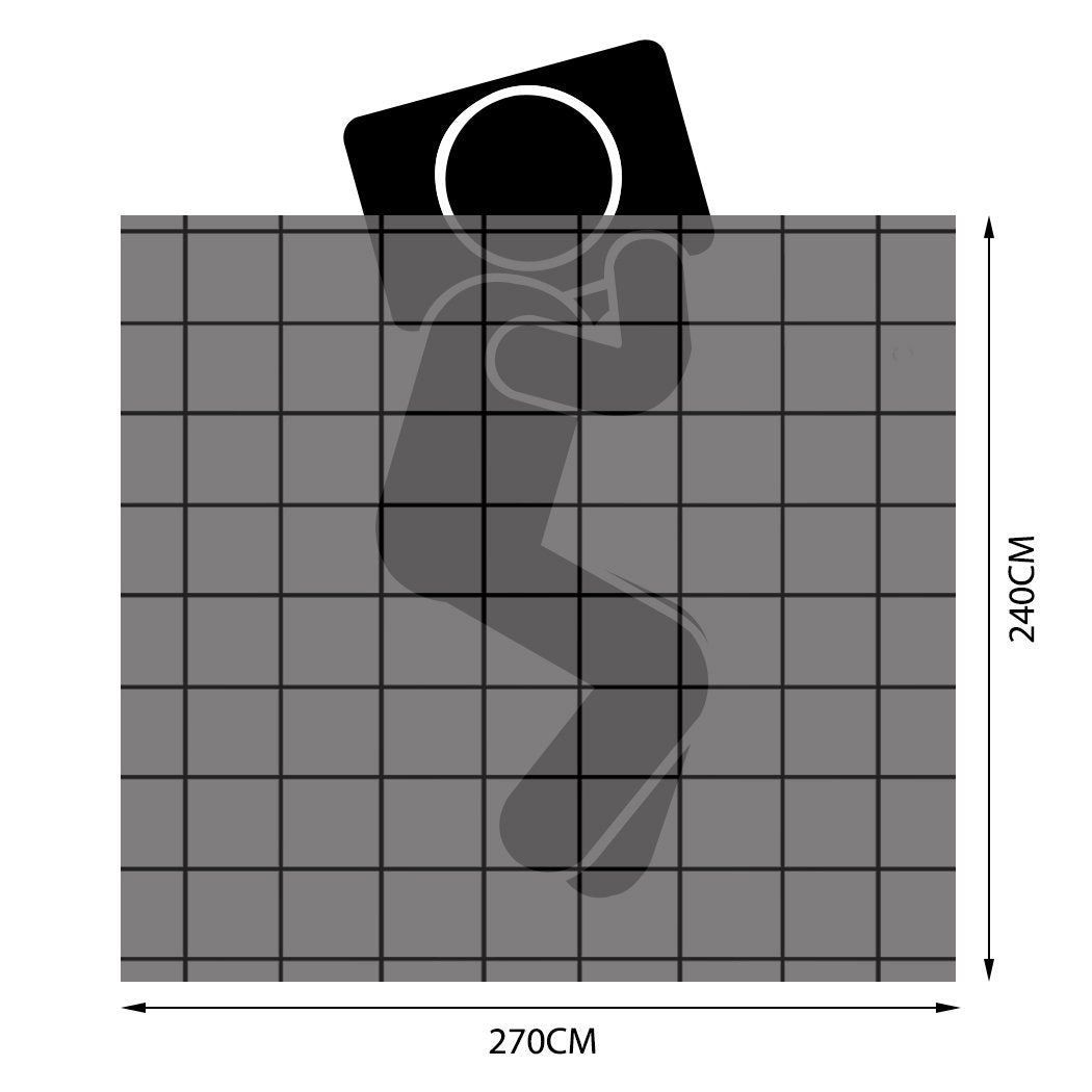 500GSM All Season Goose Down Feather Filling Duvet in Super King Size Dreamz