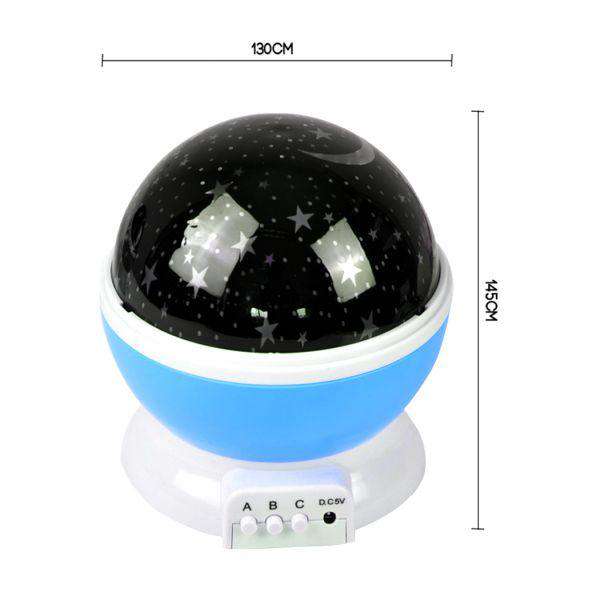 LED NIGHT STAR SKY PROJECTOR LIGHT LAMP ROTATING STARRY BABY ROOM KIDS GIFT Big Bedding Australia