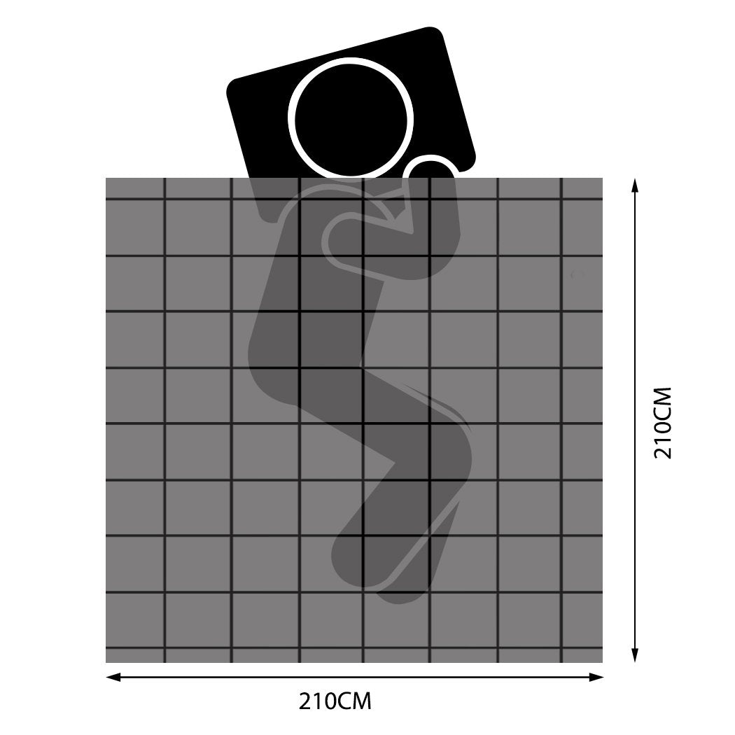 700GSM All Season Duck Down Feather Filling Duvet in Queen Size Dreamz