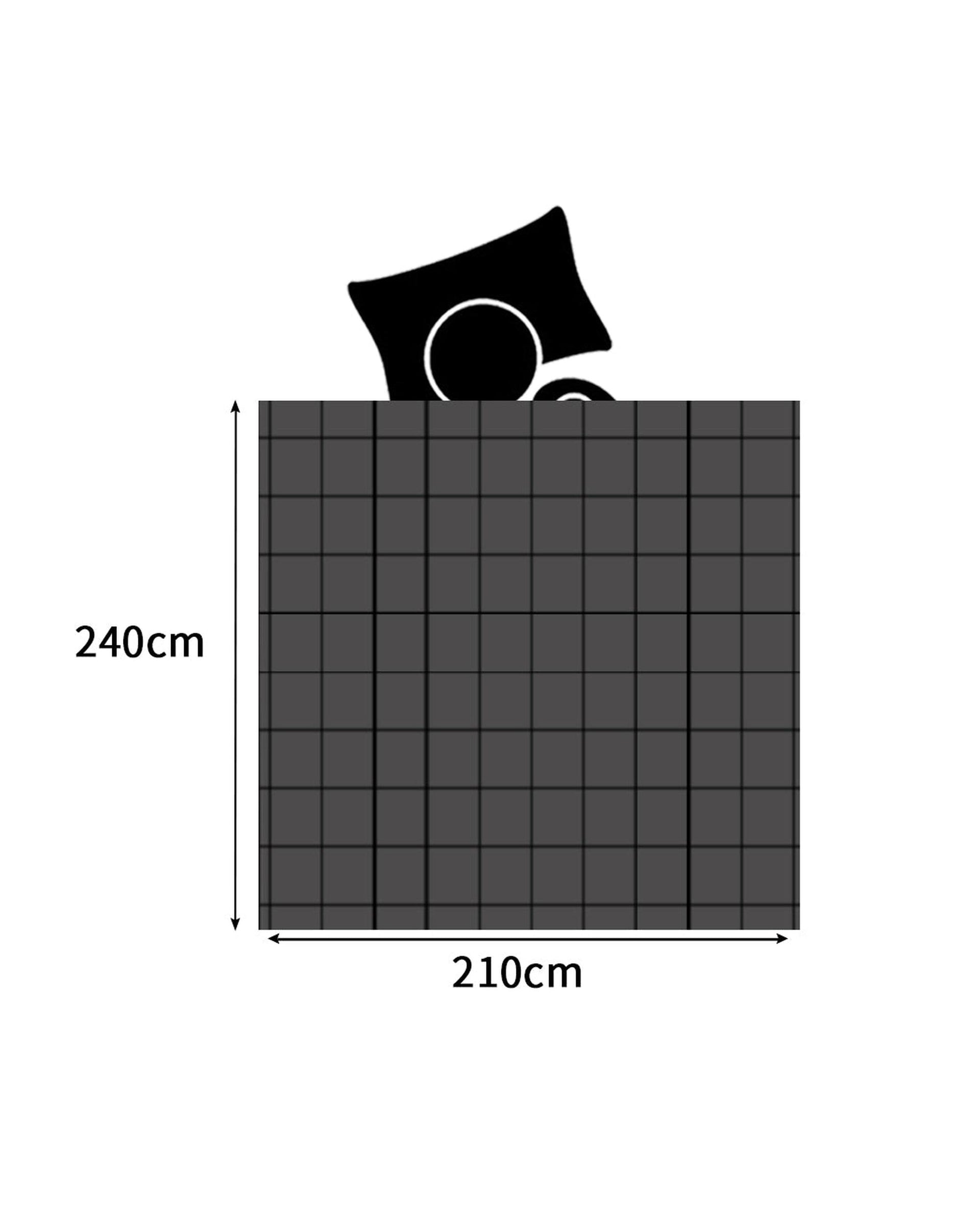 Quilt Doona Comforter Blanket Velvet Winter Warm King Bedding Blue 500GSM Dreamz