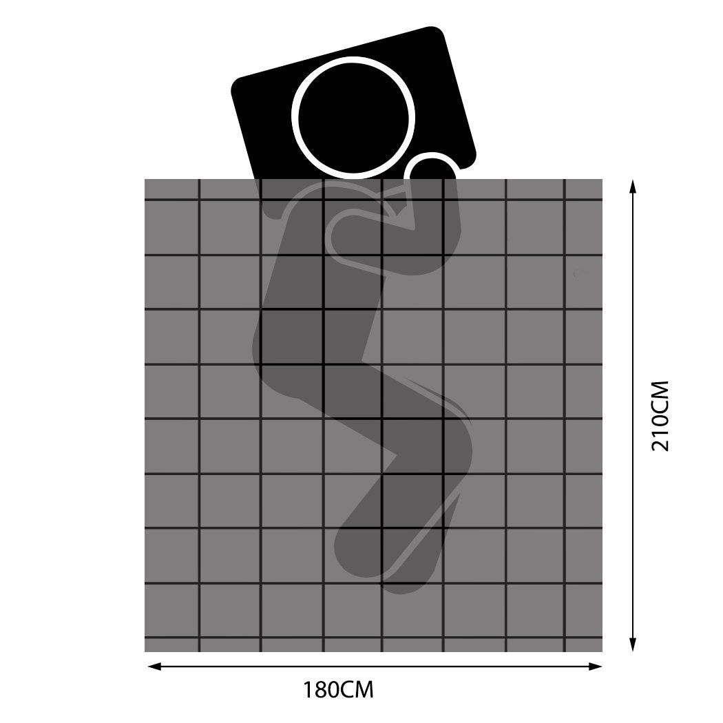 700GSM All Season Duck Down Feather Filling Duvet in Double Size Dreamz