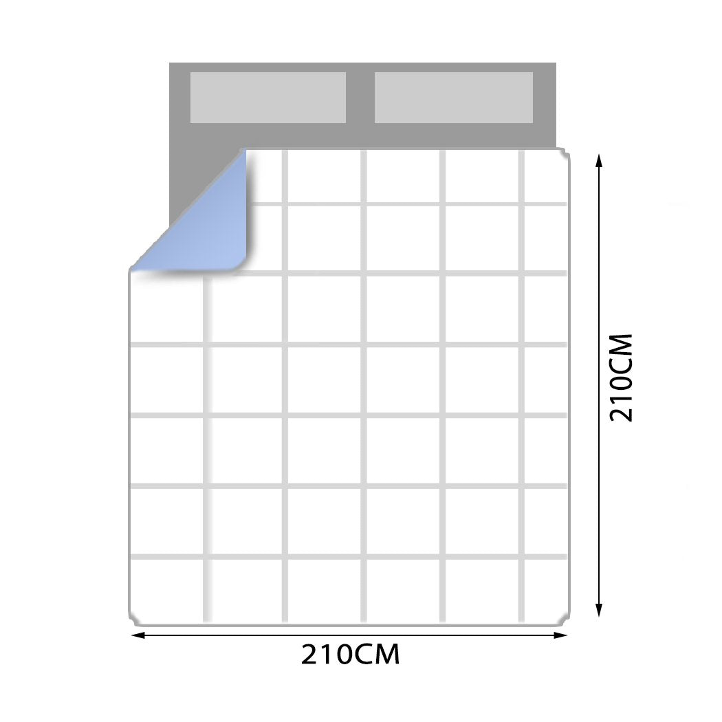 400GSM All Season Bamboo Winter Summer Quilt Duvet Doona Soft Queen Size Dreamz