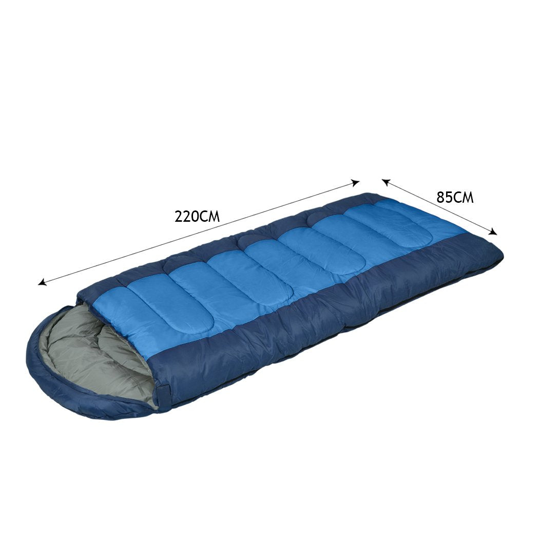 Sleeping Bag Outdoor Camping Single Bags Hiking Thermal -20 deg Winter Mountview