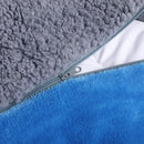 Luxury Bedding Two-Sided Quilt Cover with Pillowcase Super King Size Navy Blue Big Bedding Australia