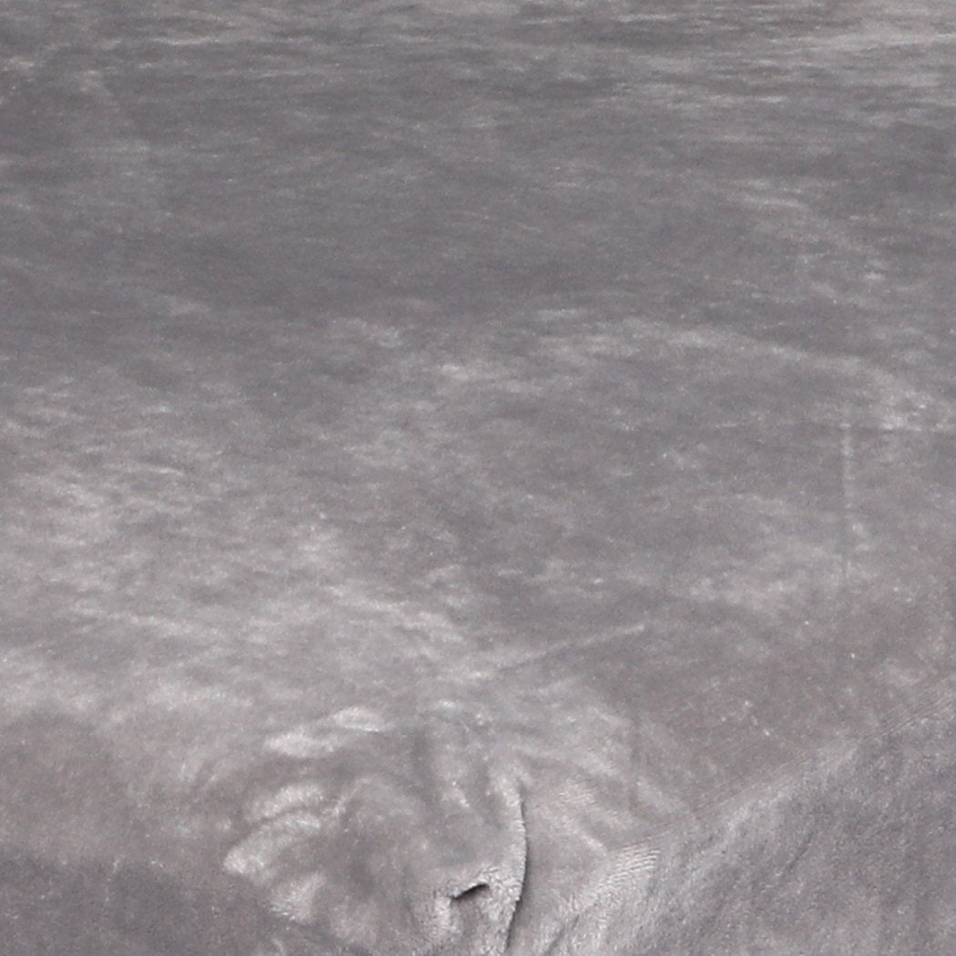 Bedding Set Ultrasoft Fitted Bed Sheet with Pillowcases Silver Grey Queen Big Bedding Australia