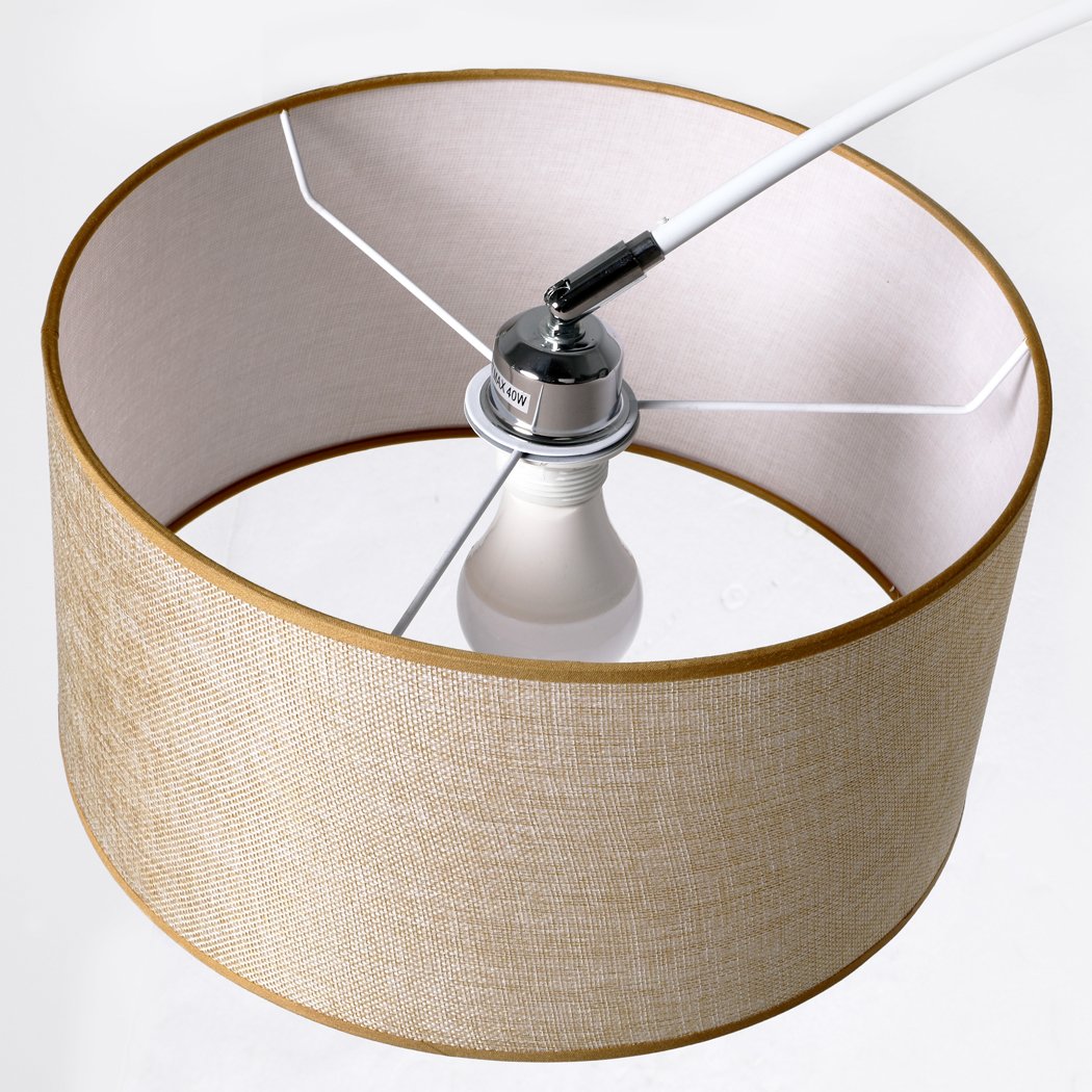 Modern LED Floor Lamp Reading Light Free Standing Height Adjustable Marble Base Big Bedding Australia