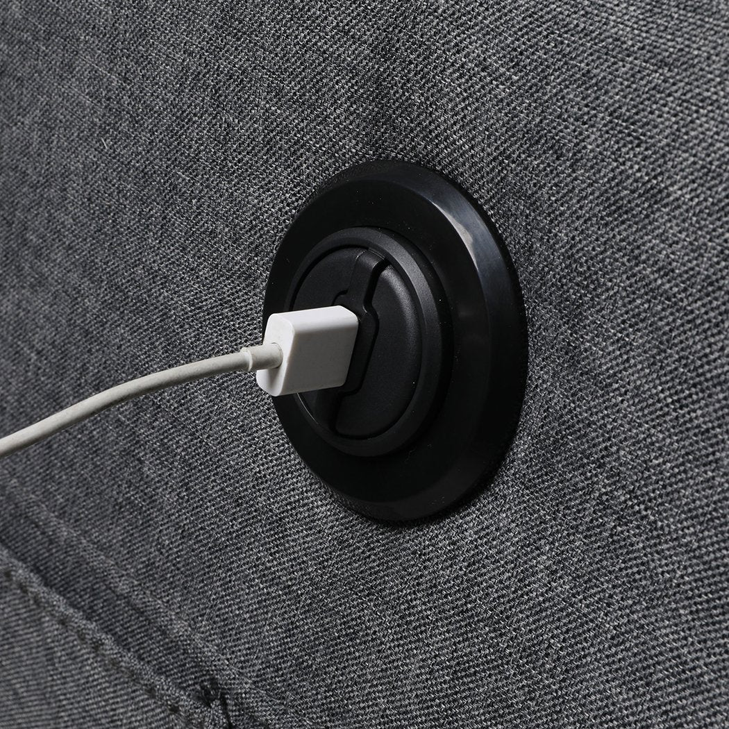 Levede Recliner Chair Electric Lift Chairs Armchair Lounge Fabric Sofa USB Charge Big Bedding Australia