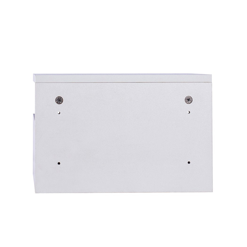 Bedside Tables LED Wall Mounted Cabinet Side Table Floating Nightstand X2 Levede