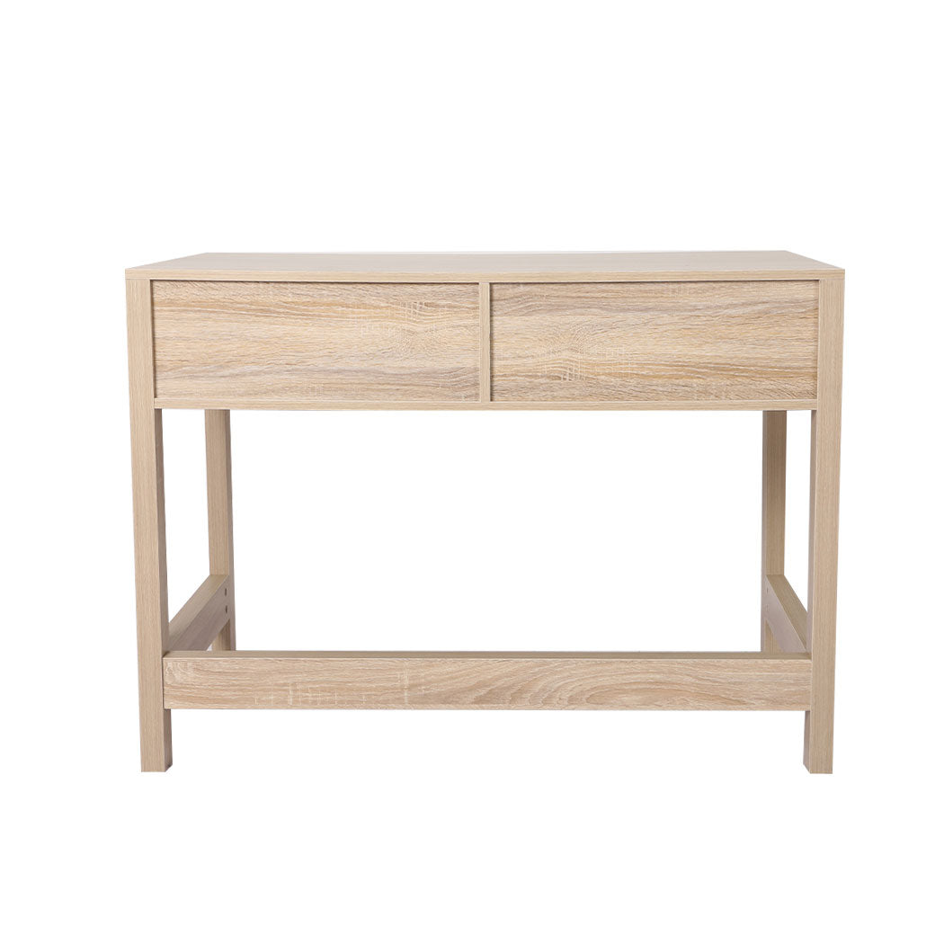 Table Set Rattan Wood Dressing Table Bedroom Desk Stool Home Office Desks Levede